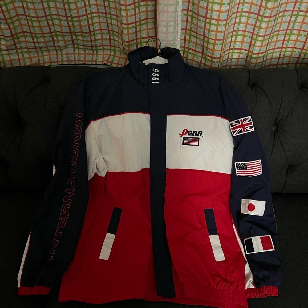 Penn U.S. Open tennis windbreaker jacket 1995